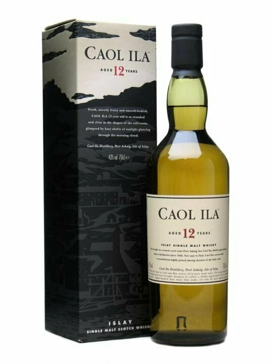 Caol Ila 12 Year Old Malt Whisky 700ml 3 Caol Ila 12 Year Old Malt Whisky 700ml