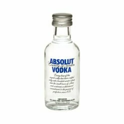 Absolut Blue Vodka Miniature