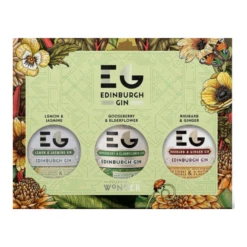 Edinburgh Gin Full Strength Flavours 3x50ml Pack
