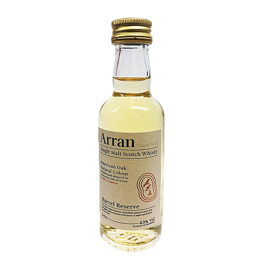 Arran Barrel Reserve Whisky Miniature 3 Arran Barrel Reserve Whisky Miniature