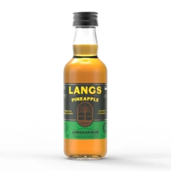 Langs Pineapple Jamaican Rum Miniature