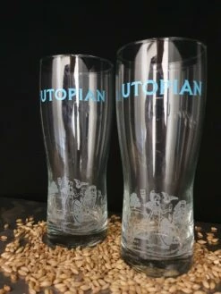 Utopian Pint Glass