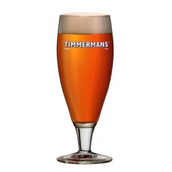 Timmermans White Pint Glass