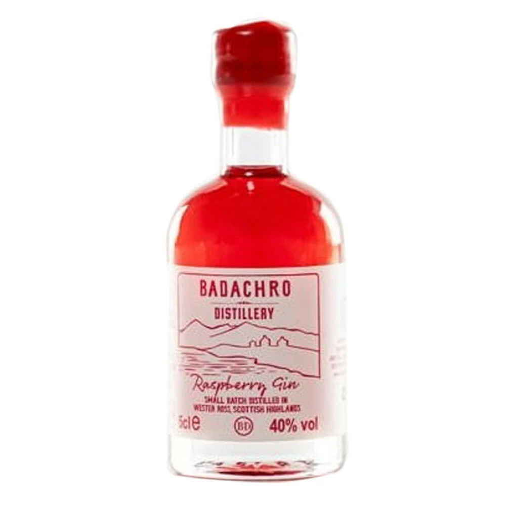 Badachro Raspberry Gin Miniature 3 Badachro Raspberry Gin Miniature