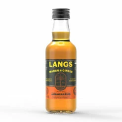 Langs Mango & Ginger Jamaican Rum Miniature