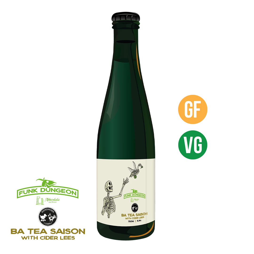 Abbeydale Funk Dungeon Barrel Aged Tea Saison 3 Abbeydale Funk Dungeon Barrel Aged Tea Saison