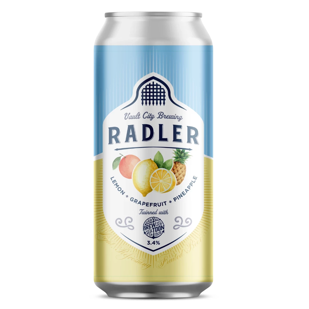 Vault City X Brew Toon Lemon Grapefruit Pineapple Radler 4 Vault City X Brew Toon Lemon Grapefruit Pineapple Radler - Image 2