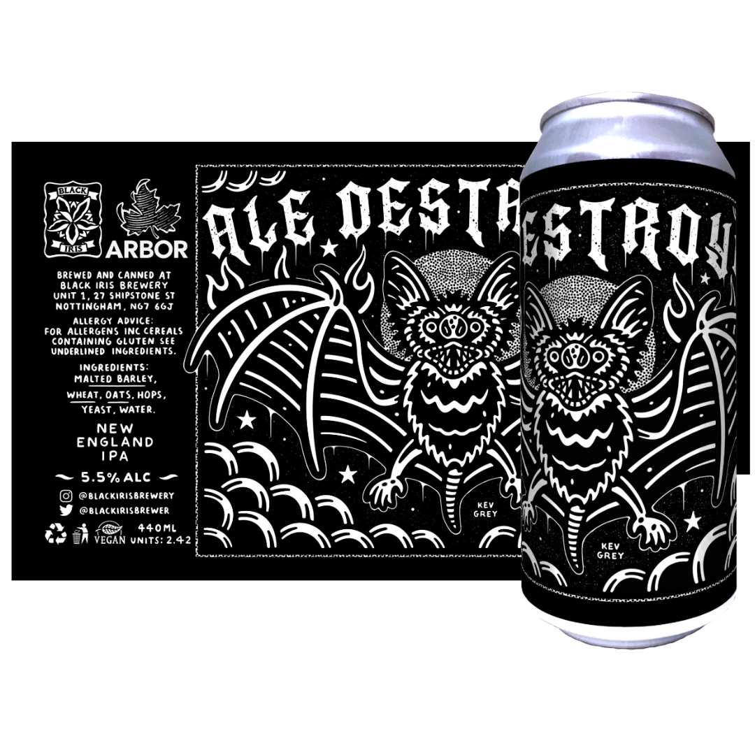 Black Iris X Arbor Ale Destroyer NE IPA 3 Black Iris X Arbor Ale Destroyer NE IPA